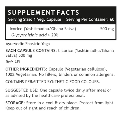 cápsulas vegetarianas de regaliz INLIFE