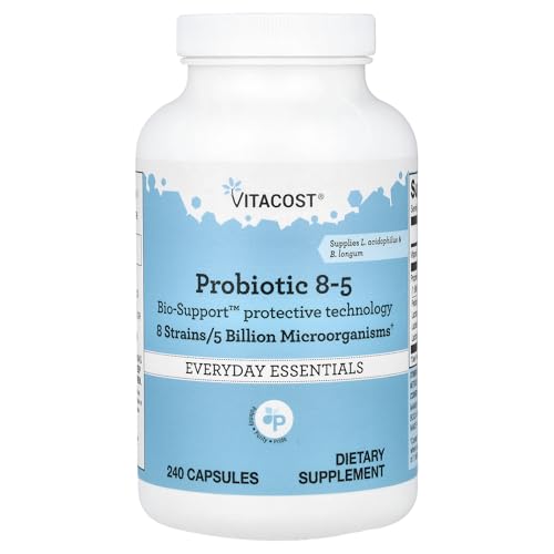 cápsulas Vitacost para salud digestiva
