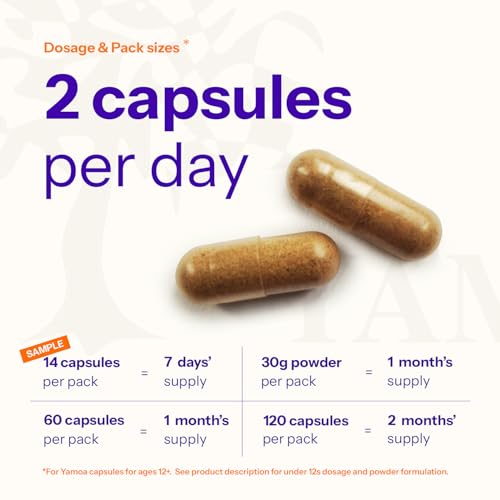 cápsulas Yamoa para salud diaria