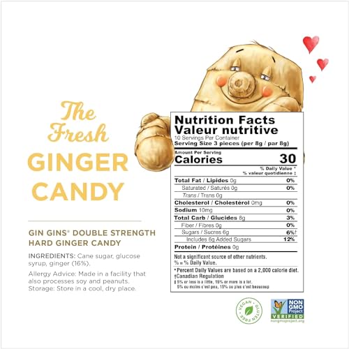 caramelos de jengibre GIN GINS