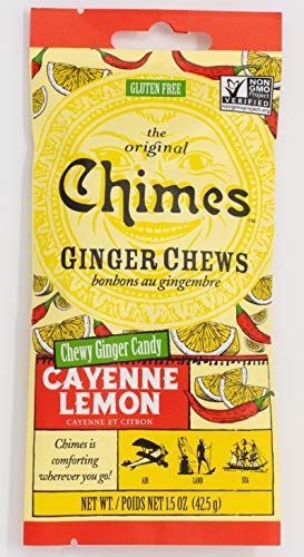 caramelos de jengibre sabor cayena y limón
