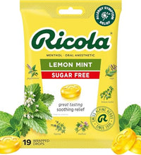 caramelos Ricola para el cuidado de la voz
