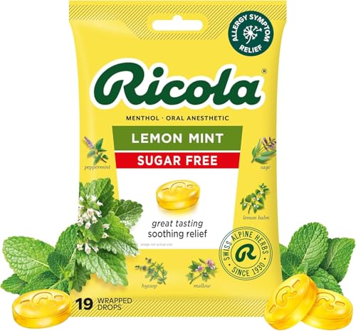 caramelos Ricola para el cuidado de la voz
