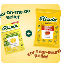 caramelos Ricola para tos seca y persistente