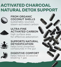 carbón activado 100% orgánico Wild Foods