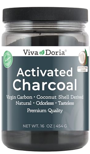 carbón activado 16 oz Viva Doria