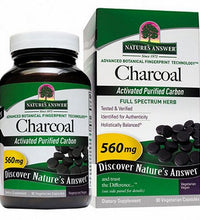 Carbón activado para detoxificación