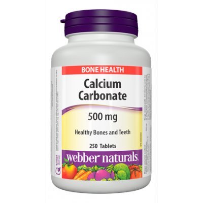 carbonato de calcio para huesos fuertes
