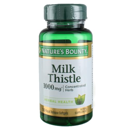 Cardo Mariano 1000 mg beneficios para el hígado
