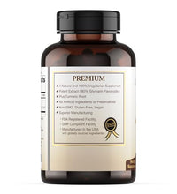 cardo mariano y cúrcuma para salud digestiva