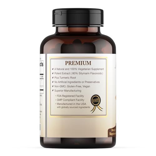 cardo mariano y cúrcuma para salud digestiva