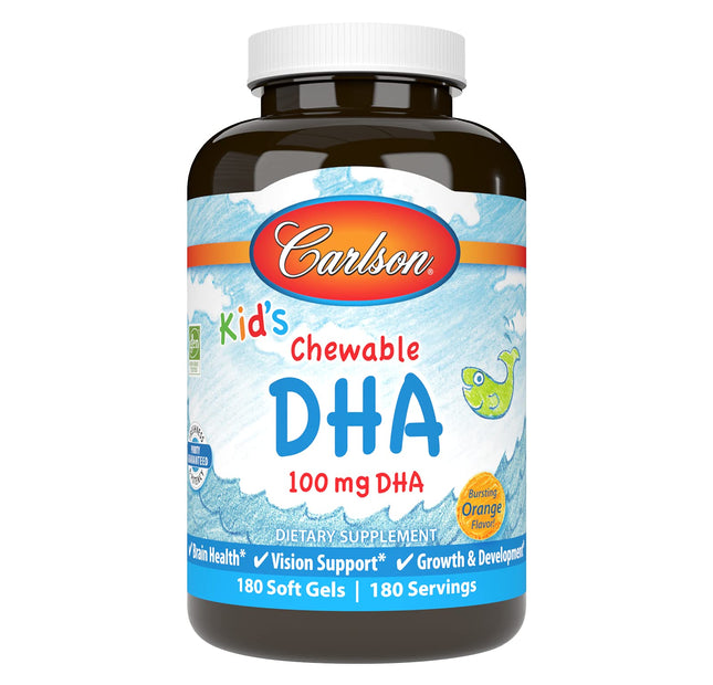 Carlson DHA 100 mg masticables