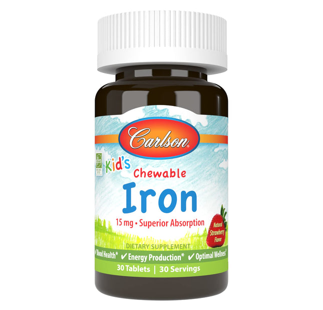 Carlson Hierro Masticable 15 mg