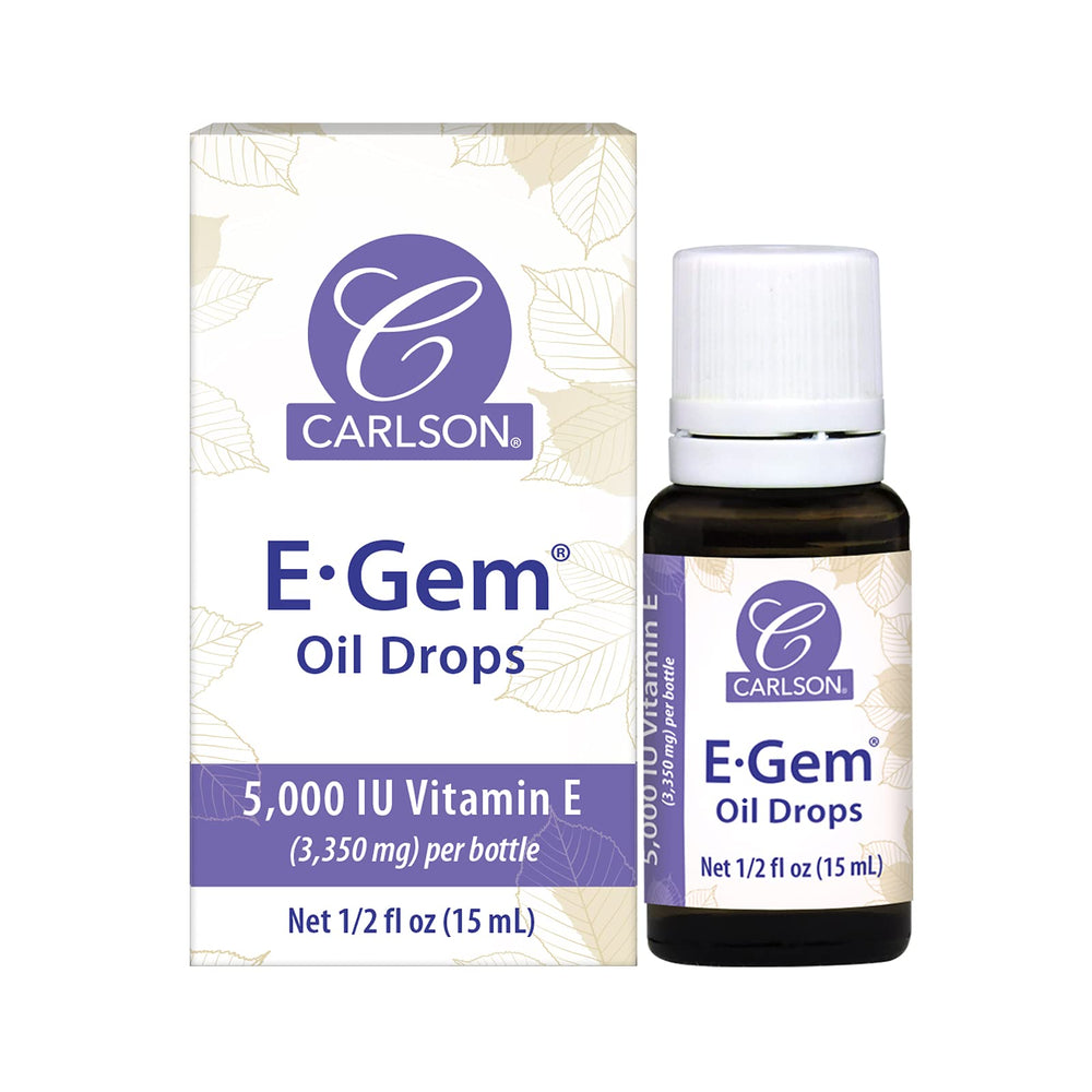 Carlson Vitamina E E-Gem Oil