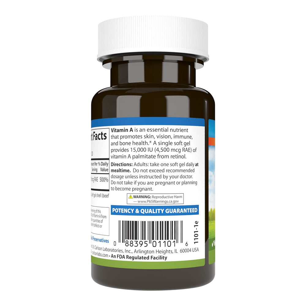 Carlson vitaminas 120 cápsulas