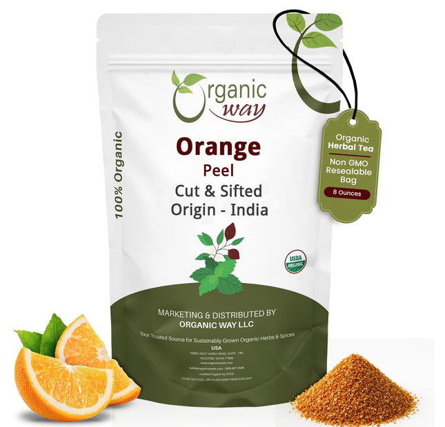 Cáscara de naranja seca Organic Way