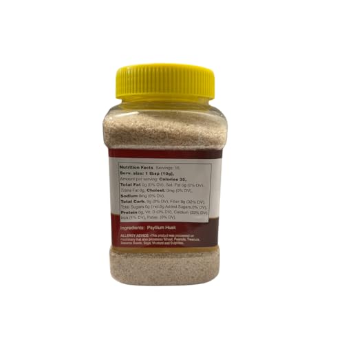Cáscara de psyllium natural en polvo