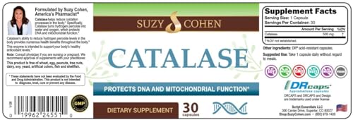 Catalasa 12,500 CATu para energía diaria