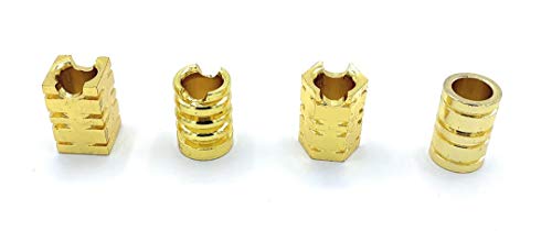 ceniceros de metal dorados elegantes