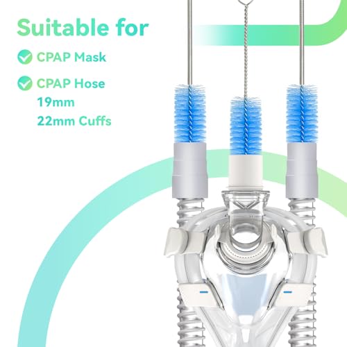 Cepillo flexible para tubo CPAP
