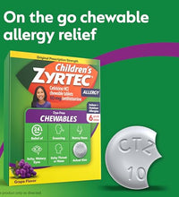 Cetirizina 10 mg para alergias infantiles