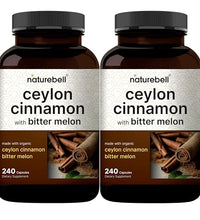 Ceylon canela orgánica en cápsulas