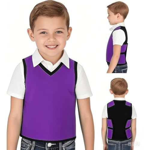 chaleco de compresión sensorial para niños ajustable