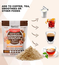 Champiñones solubles en agua para fácil digestión