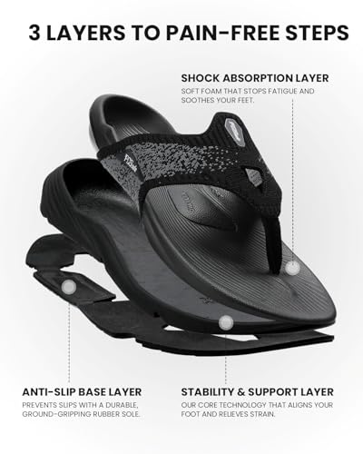 chanclas con cojín de confort