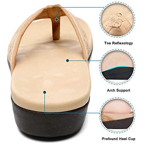 chanclas con diseño ergonómico para mujer