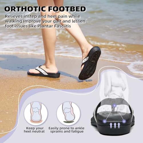 chanclas con diseño ergonómico