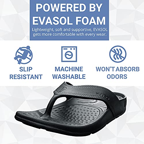 chanclas con soporte arqueado para bienestar