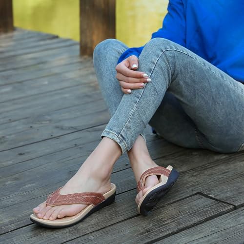 chanclas ortopédicas con soporte para arco