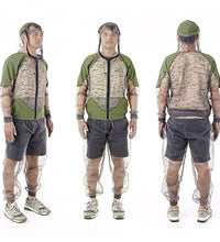 chaqueta de caza con diseño funcional