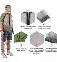 chaqueta de malla para caza al aire libre