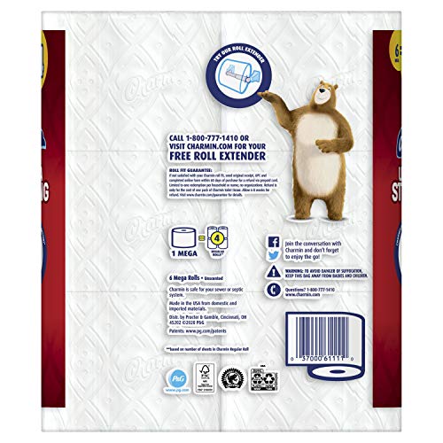 Charmin Ultra Strong suave y absorbente