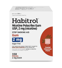 Chicle de nicotina sabor canela