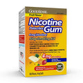 Chicle de nicotina sabor fruta amarilla
