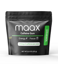 Chicle energizante con cafeína