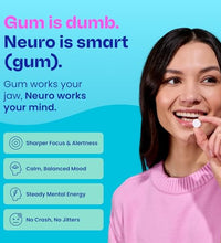 chicle vegano con cafeína natural
