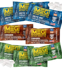 chicles energéticos militares para entrenamientos