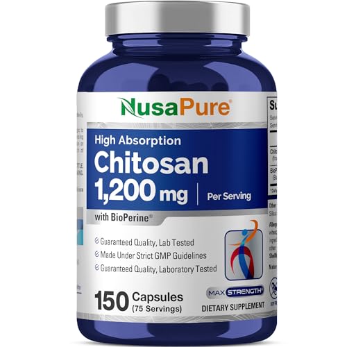 Chitosan 1200mg para bajar de peso