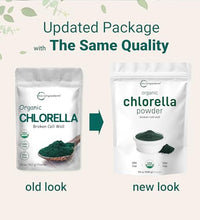 Chlorella con pared celular rota