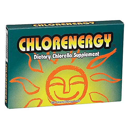 Chlorella dietética en tabletas
