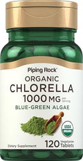 Chlorella Piping Rock 1000mg beneficios
