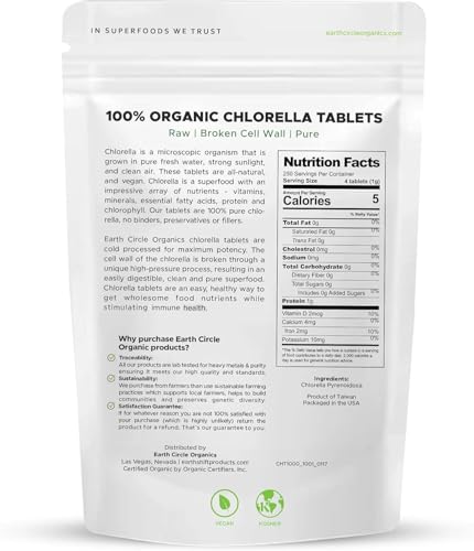 chlorella pyrenoidosa pura para detoxificación