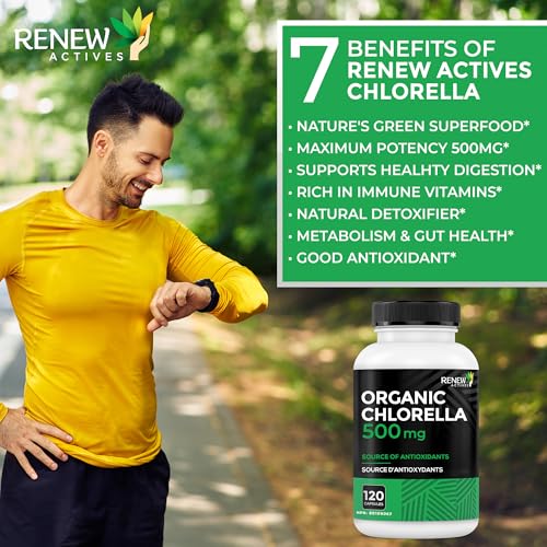 chlorella rica en antioxidantes naturales