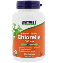 Chlorella verde orgánica para energía