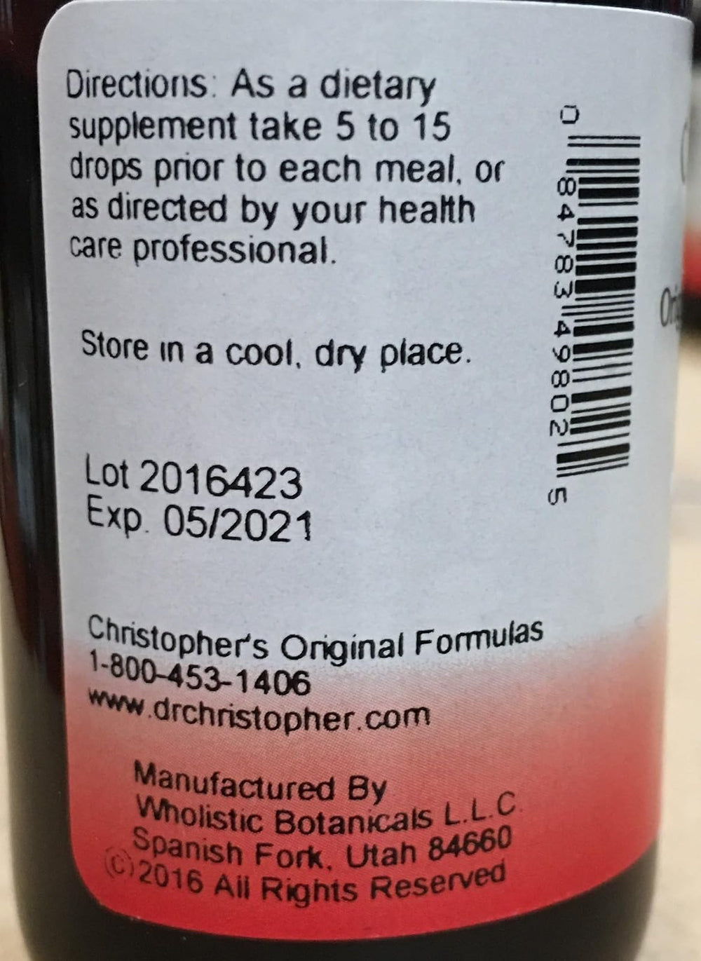 Christopher's Original Formulas Multivitamínicos