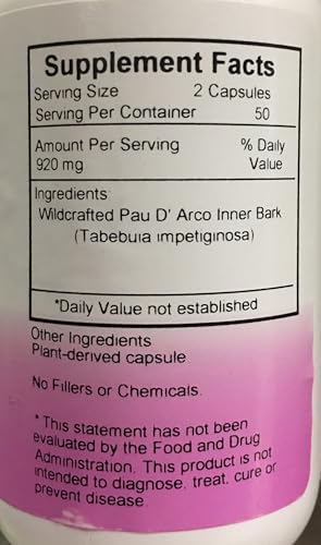 Christopher's Original Formulas Pau D'Arco propiedades
